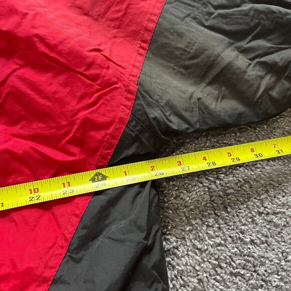 Vintage 90s Ohio State Buckeyes Puffer Jacket Coat Full Zip Competitor Size L - Picture 6 of 7